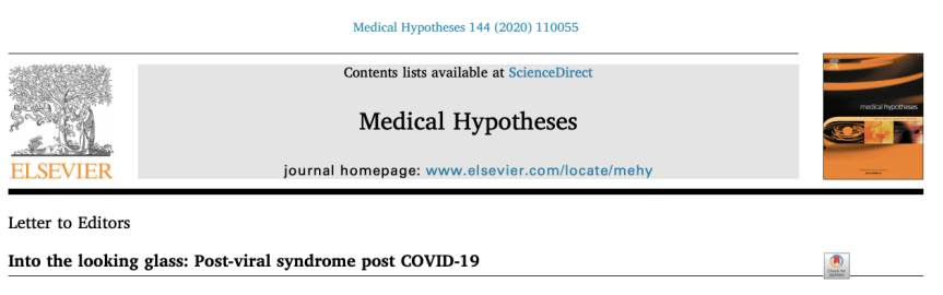 En el espejo: síndrome post-viral post&nbsp;COVID-19