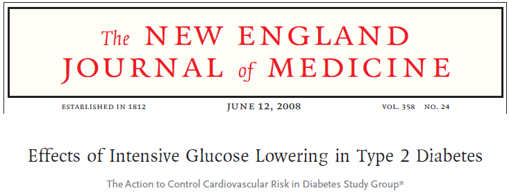 ACCORD 2018 – Efectos de la reducción intensiva de glucosa en la diabetes tipo&nbsp;2