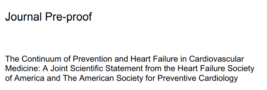 🫀 Prevención y falla cardíaca: un continuo en la medicina&nbsp;cardiovascular